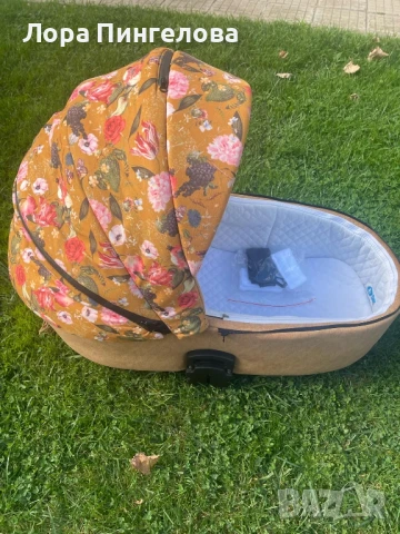 ADAMEX Бебешка количка Porto Flowers 2 в 1

, снимка 1