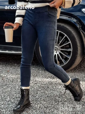 COZYVIBE Дамски дънков клин, 4цвята , снимка 10 - Клинове - 47721651