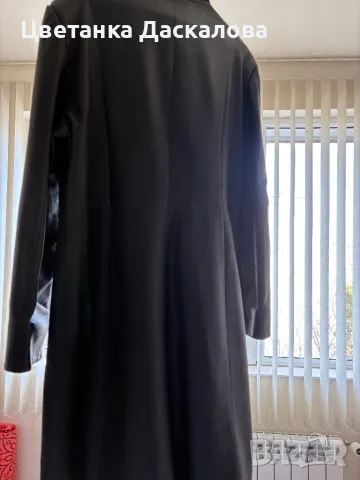 Дамско кожено манто XXL, снимка 3 - Палта, манта - 47661607