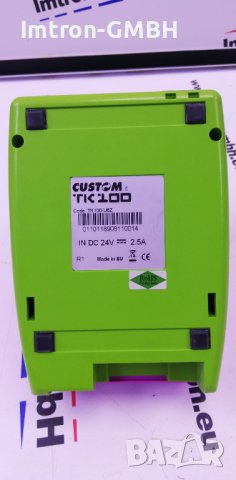  TK100  CUSTOM - билетен принтер с баркод четец, снимка 6 - Принтери, копири, скенери - 37093740