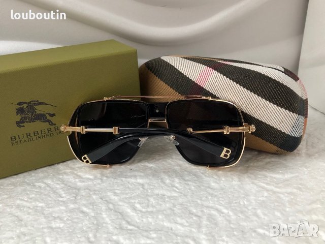 Burberry мъжки слънчеви очила маска, снимка 8 - Слънчеви и диоптрични очила - 38914807
