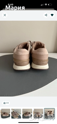 Дамски маратонки Massimo Dutti, снимка 4 - Маратонки - 51894562