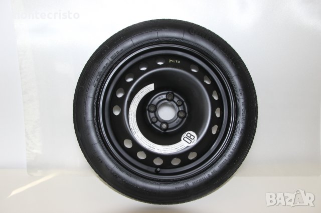 Резервна гума патерица Alfa Romeo Mito (2008-2018г.) 4x98 58.1 16 цола, снимка 1 - Гуми и джанти - 44019607