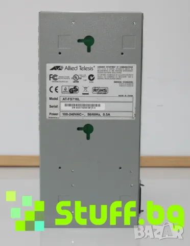 Суич Allied Telesis AT-FS716L, снимка 5 - Суичове - 49659881
