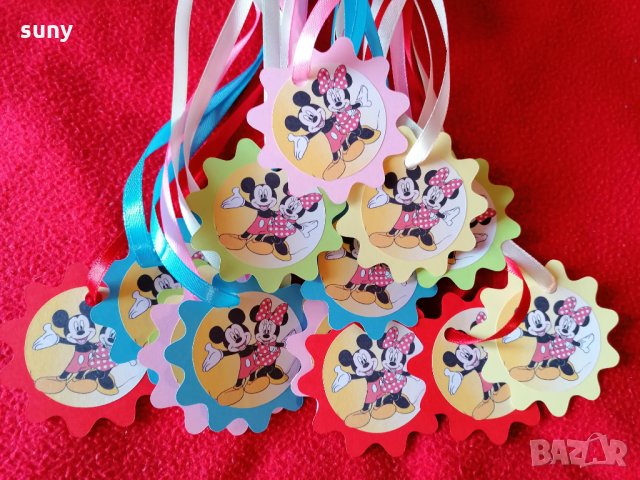 Парти медали Мики / Мини Маус