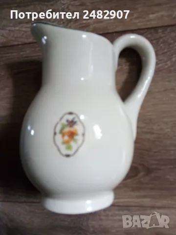 Стара порцеланова кана, снимка 2 - Антикварни и старинни предмети - 49515508