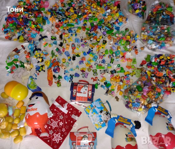 Огромен лот Kinder играчки , над 1500 броя, снимка 6 - Колекции - 43426838