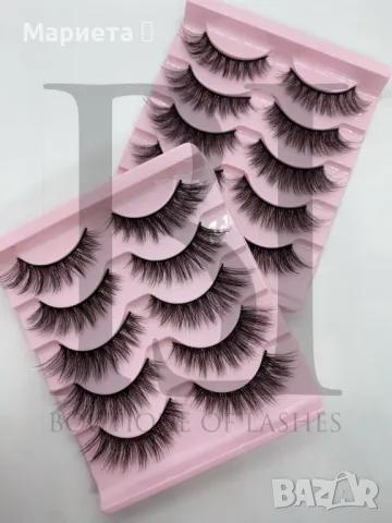 Изкуствени мигли, снимка 3 - Козметика за лице - 50344038