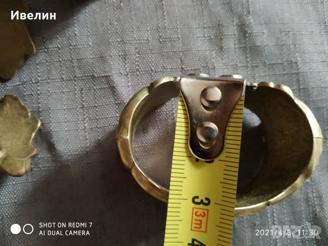 комплект салфетници арт деко, снимка 2 - Антикварни и старинни предмети - 32407093