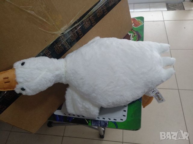 Плюшен гъсок,около 50-55см, снимка 3 - Плюшени играчки - 38952945