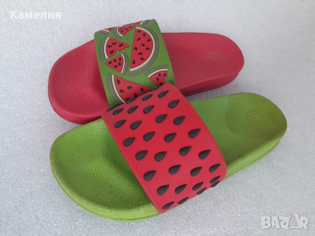 Джапанки - диня, 33 номер , снимка 2 - Детски джапанки - 52265730