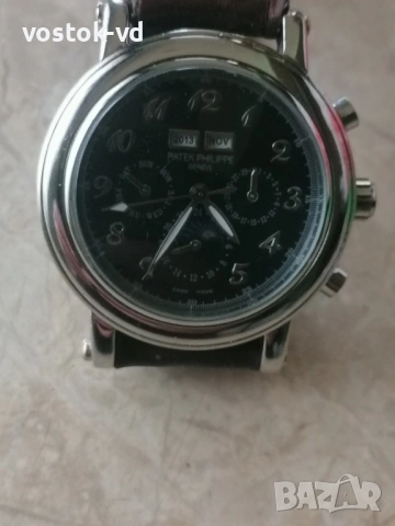 PATEK PHILIPE GENEVE AUTOMATIC МЪЖКИ РАБОТЕЩ , снимка 15 - Антикварни и старинни предмети - 53295320