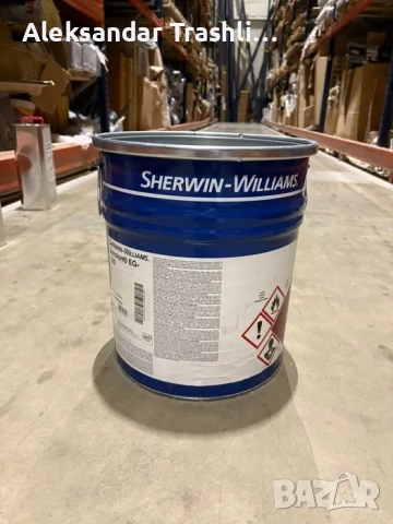 Sherwin-Williams RAL 6011 неотваряна двукомпонентна полиуретанова боя