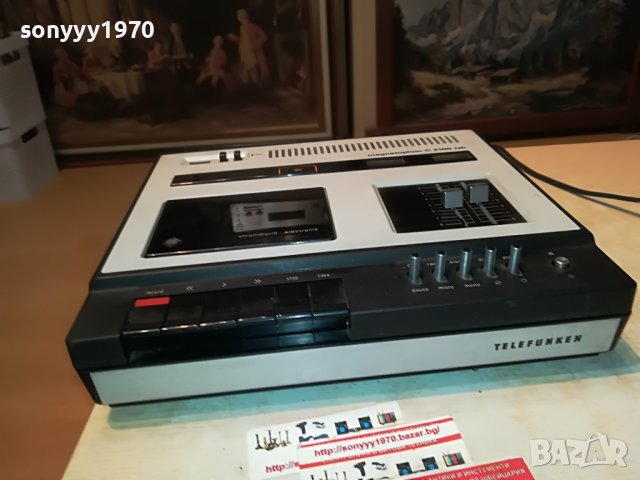 TELEFUNKEN MC2100HIFI DECK-MADE IN JAPAN ВНОС FRANCE 1212221915, снимка 3 - Декове - 38988145