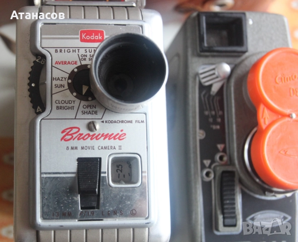 Филмова камера 8мм лентова, снимка 7 - Камери - 52172433