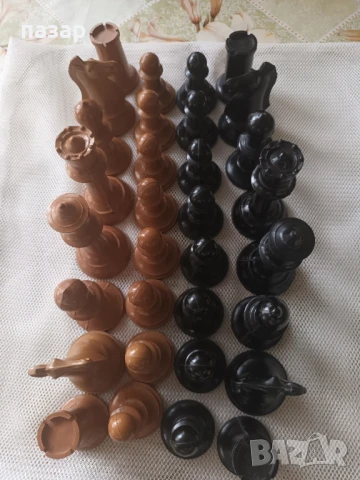 Бакелитов комплект за шах отлично запазен, снимка 3 - Други спортове - 51414766