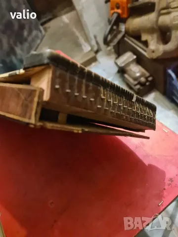 Стар струнен инструмент цитра, снимка 5 - Антикварни и старинни предмети - 50091199