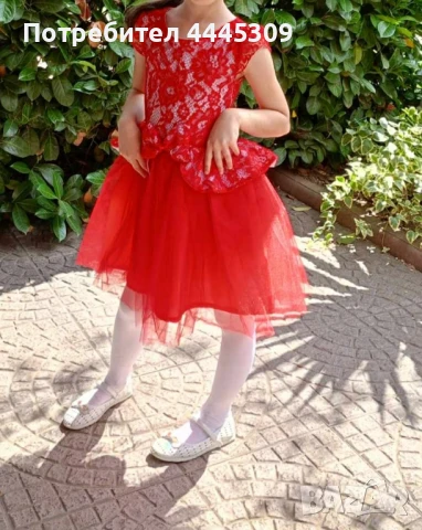 Приказна рокличка р.128, снимка 7 - Детски рокли и поли - 50456431