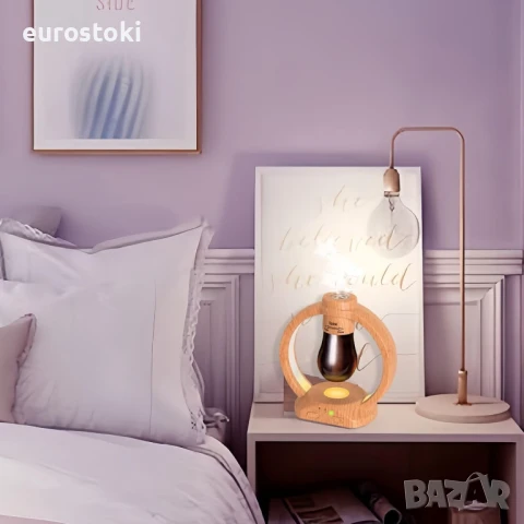 Adirigo Безжичен безводен арома дифузер за етерични масла с три режима на мъгла и четирицветни LED , снимка 7 - Овлажнители на въздух - 51359398