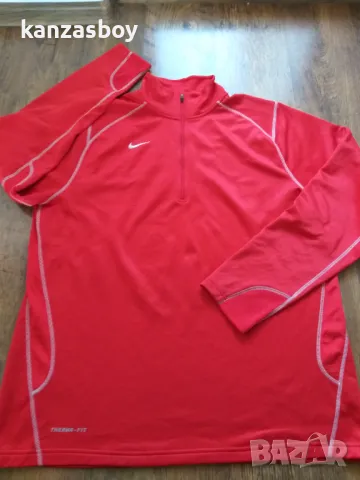 nike therma fit - страхотно мъжко горнище УГОЛЕМЕНО ХЛ, снимка 3 - Спортни дрехи, екипи - 48839896