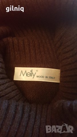 Кафява,дамска плетена рокля, S размер, снимка 4 - Рокли - 35449017