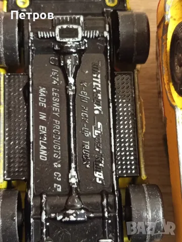 Стари метални камиончета"Matchbox"Corgi', снимка 9 - Колекции - 49422052