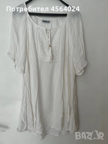 Дамска бяла риза