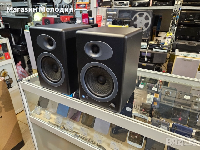 Активни студийни монитори тонколони Audioengine A5+ В отлично техническо и визуално състояние. , снимка 7 - Тонколони - 52564304
