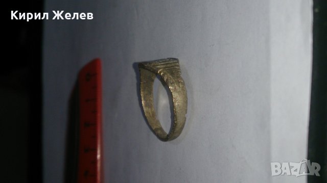 Старинен пръстен сачан над стогодишен - 66831, снимка 3 - Пръстени - 28988775