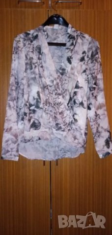 Блуза шифон H&M, снимка 2 - Блузи с дълъг ръкав и пуловери - 27708703