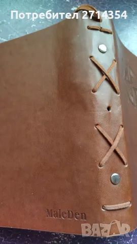 Кожена подвързия , снимка 2 - Ученически пособия, канцеларски материали - 49333070