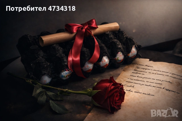 Луксозна кутия с Kinder и персонално писмо