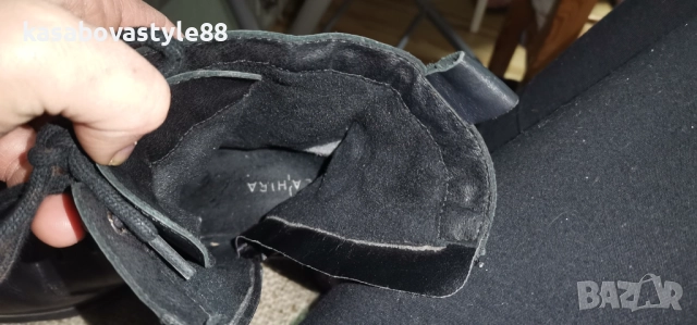 Ботуши Ahira Естествена кожа 41н., снимка 12 - Дамски ботуши - 52827982