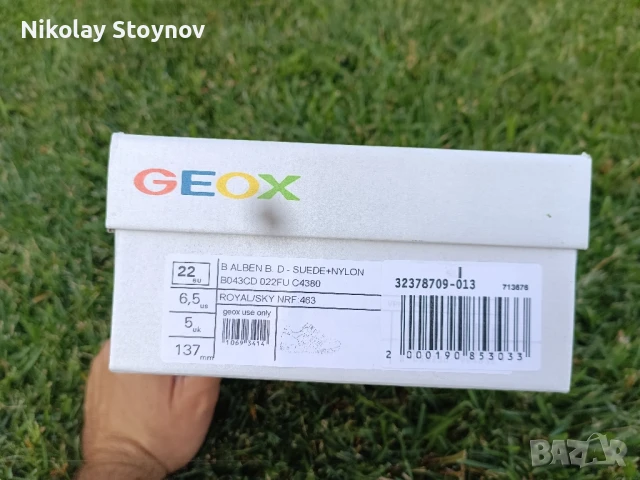 Чисто нови, оригинални Geox / Геокс, снимка 2 - Бебешки обувки - 51048790