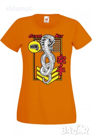 Дамска тениска Филм,Cobra kai 02,Игра,superhero,Изненада,Подарък,Повод,, снимка 8 - Тениски - 37727742