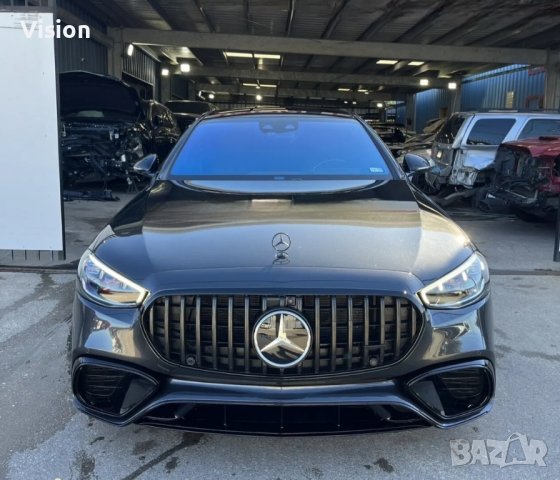 S63AMG W223 пакет Mercedes предна броня задна броня прагове дифузьор накрайници джанти , снимка 2 - Части - 43998629