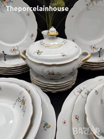 ,,Art Deco ULLERSRICHT- WEIDEN’’           - сервиз за хранене за 6 човека!, снимка 2 - Сервизи - 51827029