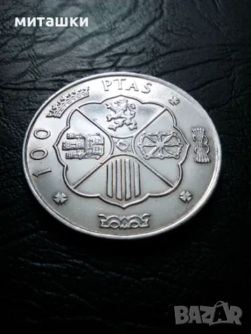 100 песети 1966 година Испания Франко сребро, снимка 6 - Нумизматика и бонистика - 50234175