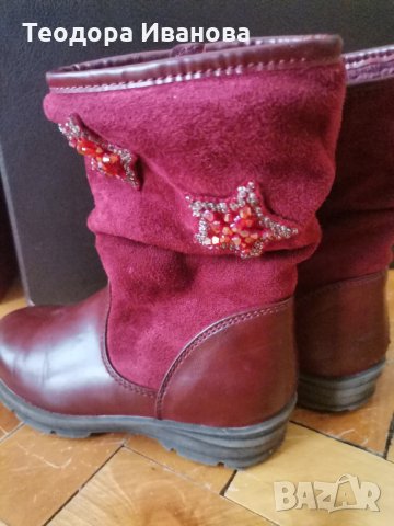 Топли ботуши за момиче, снимка 4 - Детски боти и ботуши - 34866941