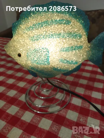 Настолна нощна лампа, снимка 7 - Настолни лампи - 48493923