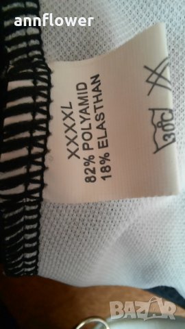 Голям бански черно и бяло, снимка 16 - Бански костюми - 33579131