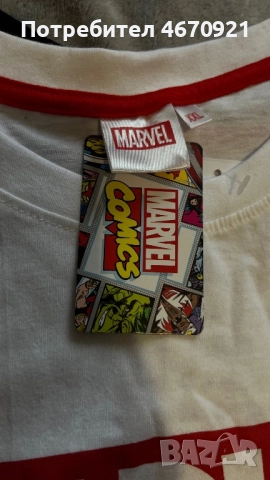 Мъжка тениска Marvel, ново състояниеX XLL, снимка 2 - Тениски - 52681616