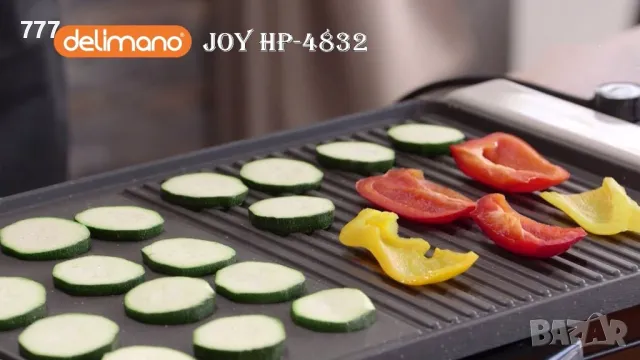 Скара грил ,,Delimano,, JOY HP-4832 / 2000-2300w, снимка 2 - Скари - 47791090