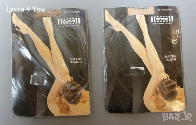 XL Wolford Satin Touch нови луксозни чорапогащници с ликра