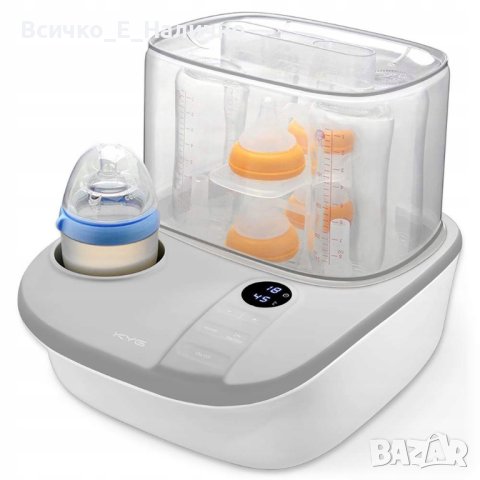Стерилизатор за бебешки шишета 4 в 1 (стерилизира, изсушава, затопля, размразява), снимка 1 - Стерилизатори - 43506722