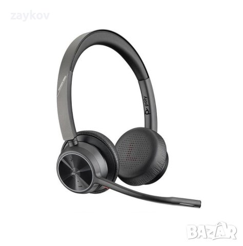слушалки Poly Voyager 4300 UC MS, снимка 2 - Bluetooth слушалки - 44049719