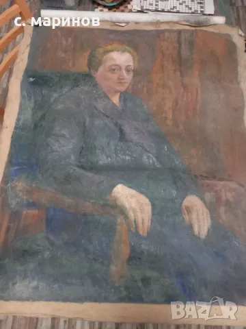 Огромна картина масло на платно 