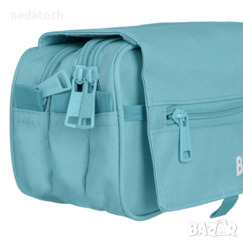 Несесер за училище, Син, 22x9x11см., снимка 2 - Ученически пособия, канцеларски материали - 51679306