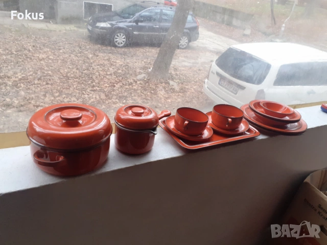 Сервиз за двама немска глазирана керамика Thomas, снимка 2 - Антикварни и старинни предмети - 53445363