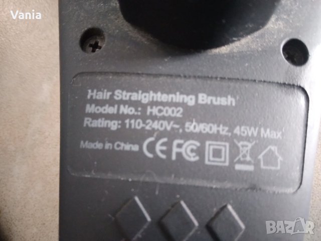 Електрическа четка за коса , снимка 2 - Продукти за коса - 44077559